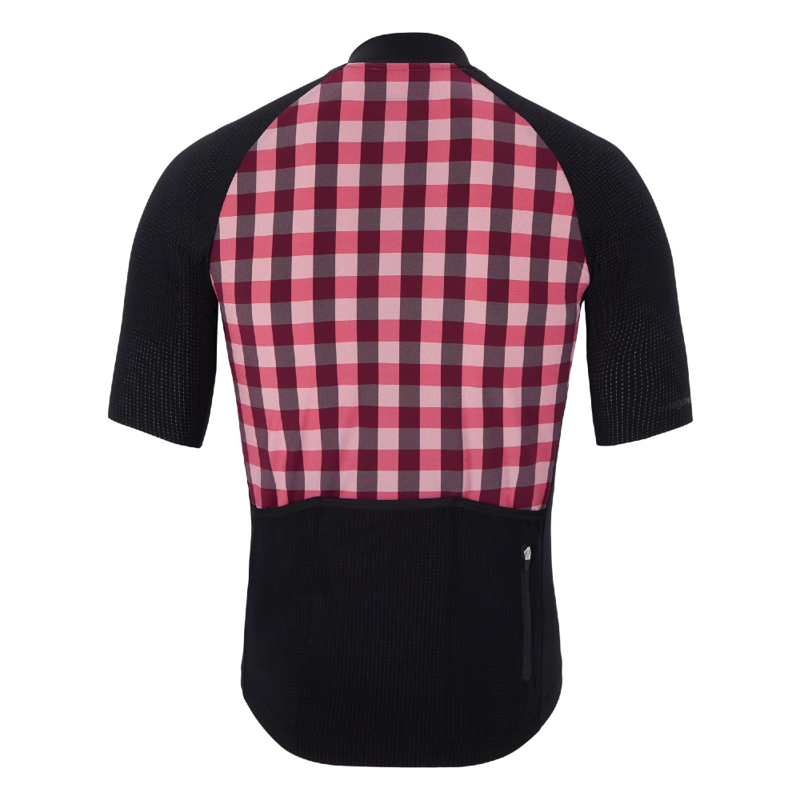 MEGMEISTER AERO WOVEN JERSEY BURGUNDY/PINK-1